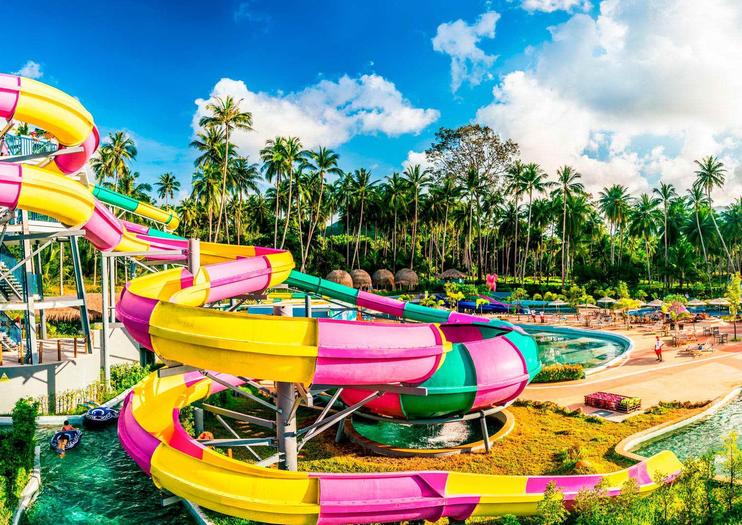Samui Water Park Pink Elephant